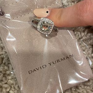 David Yurman Albion Petite Ring - Prasiolite